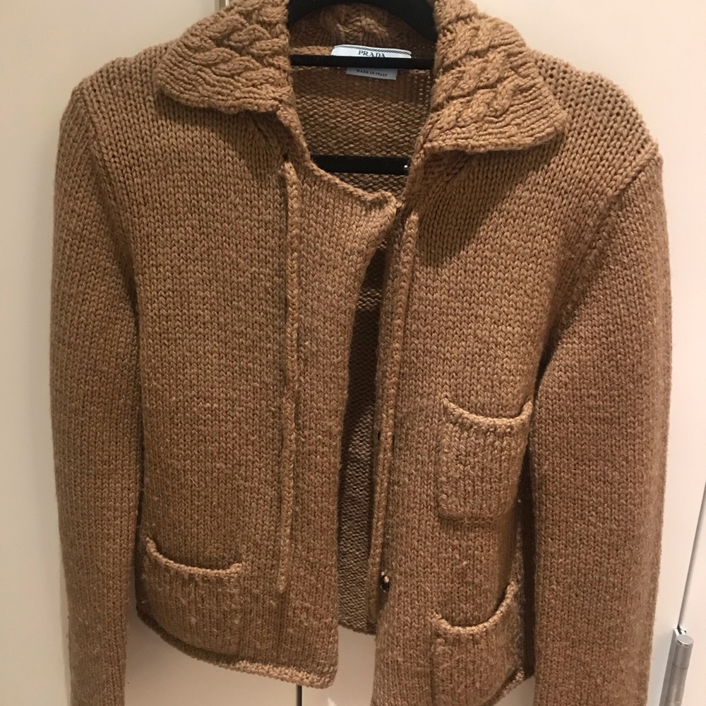 Prada cardigan wool